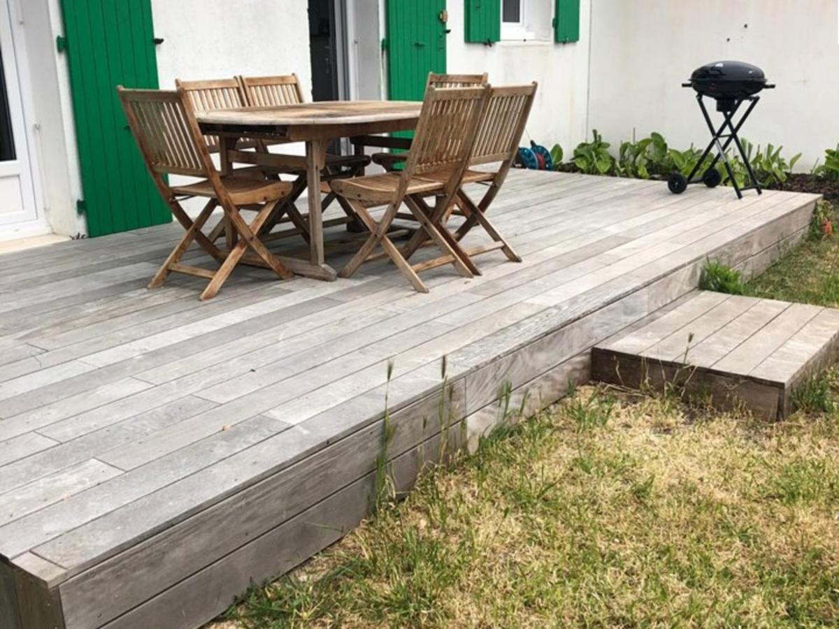 Maison Neuve A La Couarde: Proche Centre, Plages Et Marche, Jardin Et Terrasse Equipes - Fr-1-434-35 Exterior photo